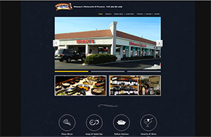 Mimmos Italian Restaraunt responsive website design