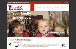 Pest Control responsive website design